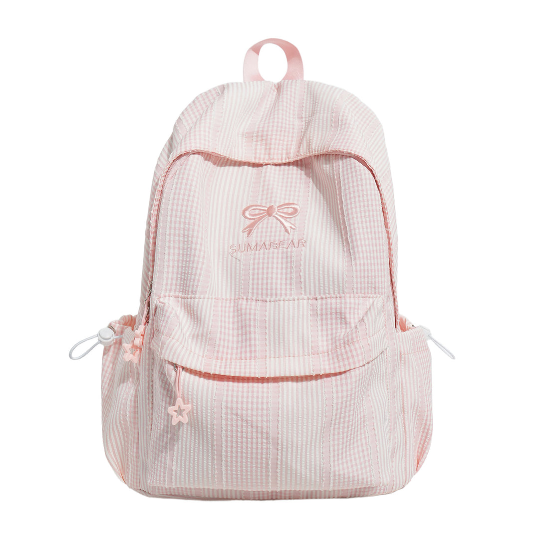Lässiger gestreifter Rucksack Karnz