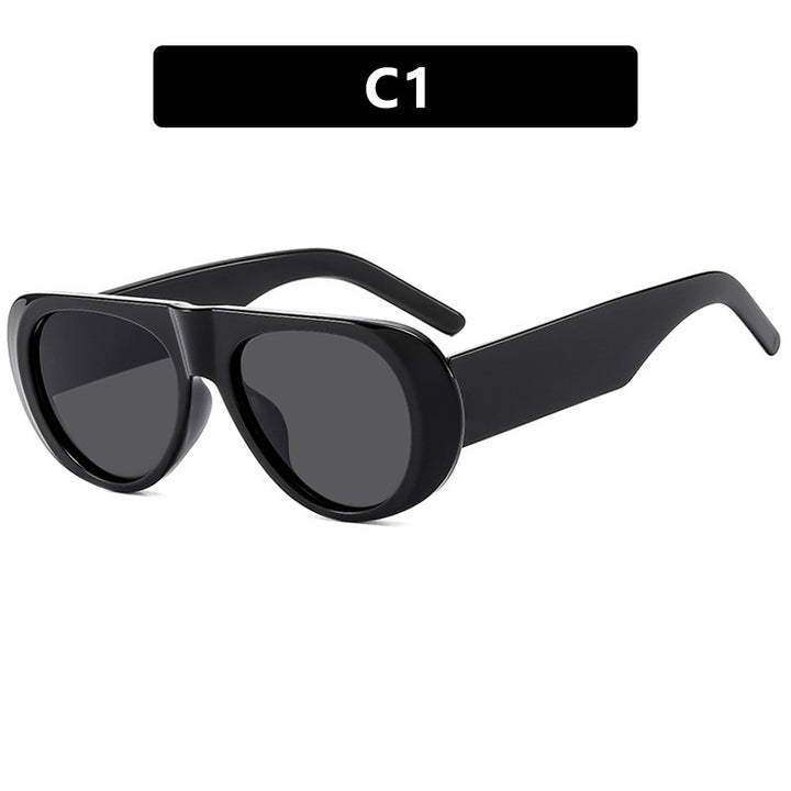 Damen zeitgenössische Sonnenbrille mit innovativem Design Karnz
