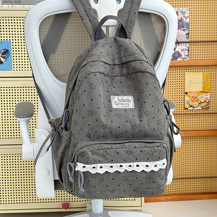 Süßer Floralprint-Rucksack