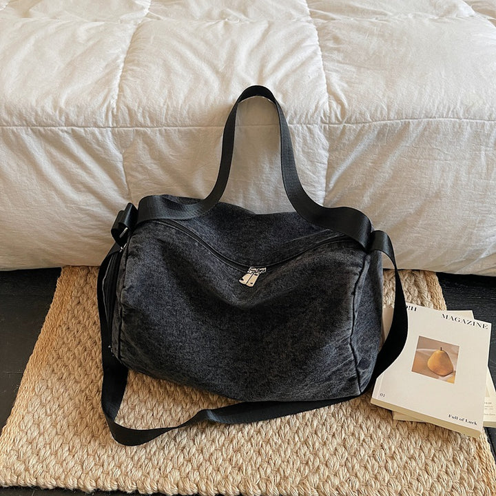 Stilvolle Canvas-Duffel-Tasche