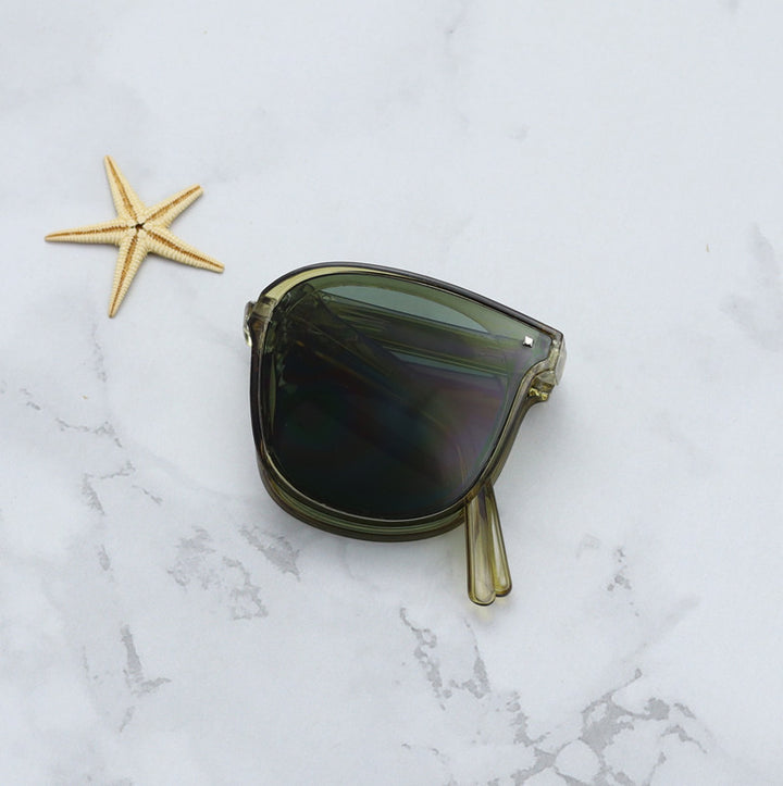 Stylische geometrische Rahmen Sonnenbrille Karnz