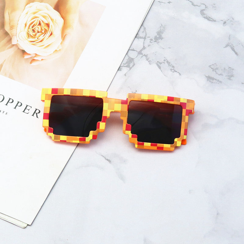 Bold Geometrischer Rahmen Sonnenbrille Karnz