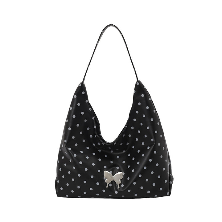 WoChic Punkte Schultertasche Karnz