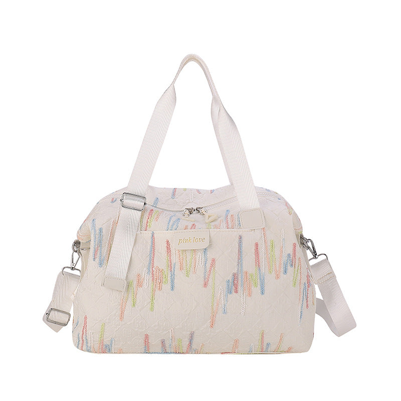 Chic Textured Reise Duffle Bag Karnz