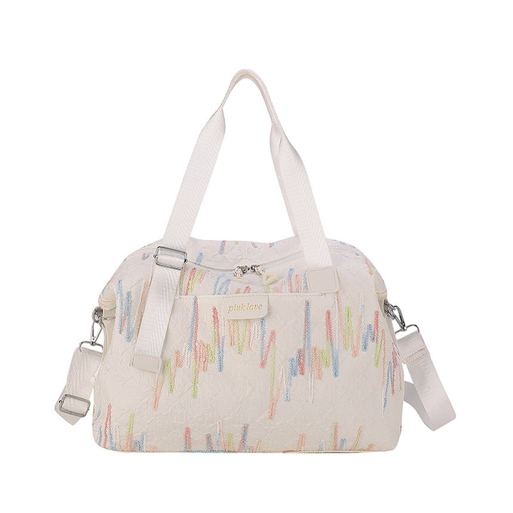 Chic Textured Reise Duffle Bag Karnz