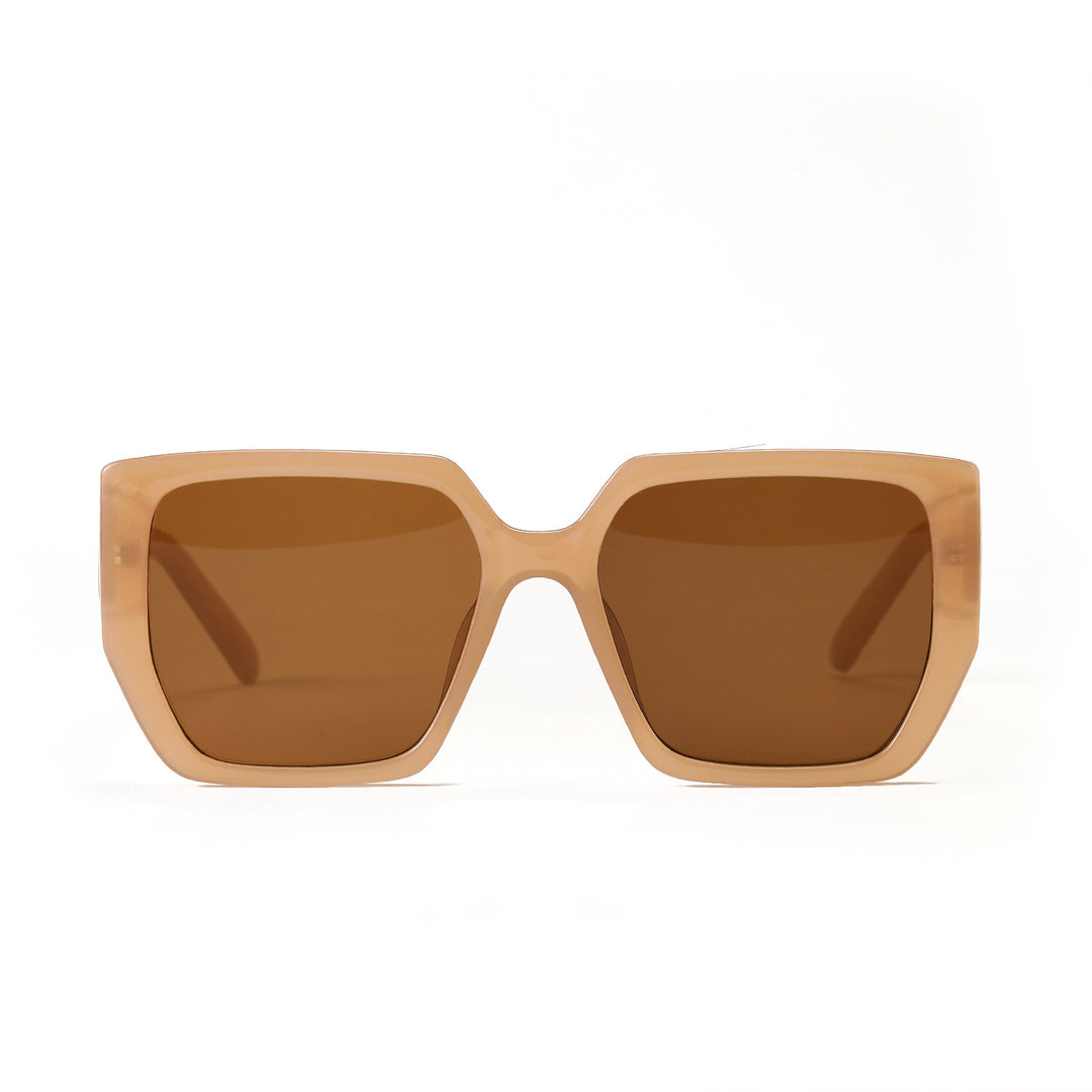 Damen quadratische Sonnenbrille mit schützendem UV-Schutz und modernem Design Karnz
