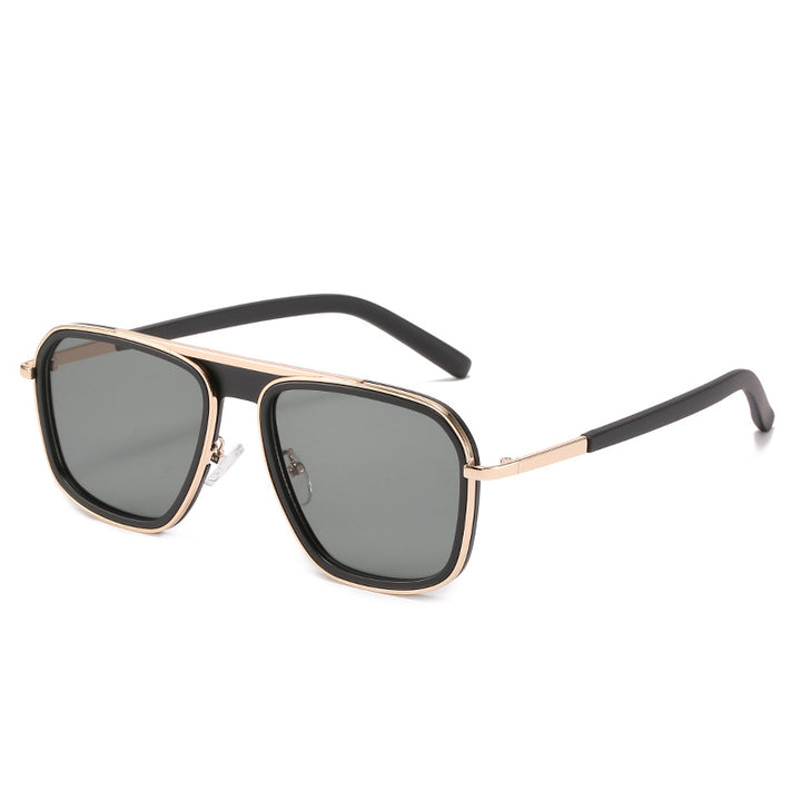Damen Modische Sonnenbrille mit luxuriösem Metallrahmen und breitem UV-Schutz Karnz