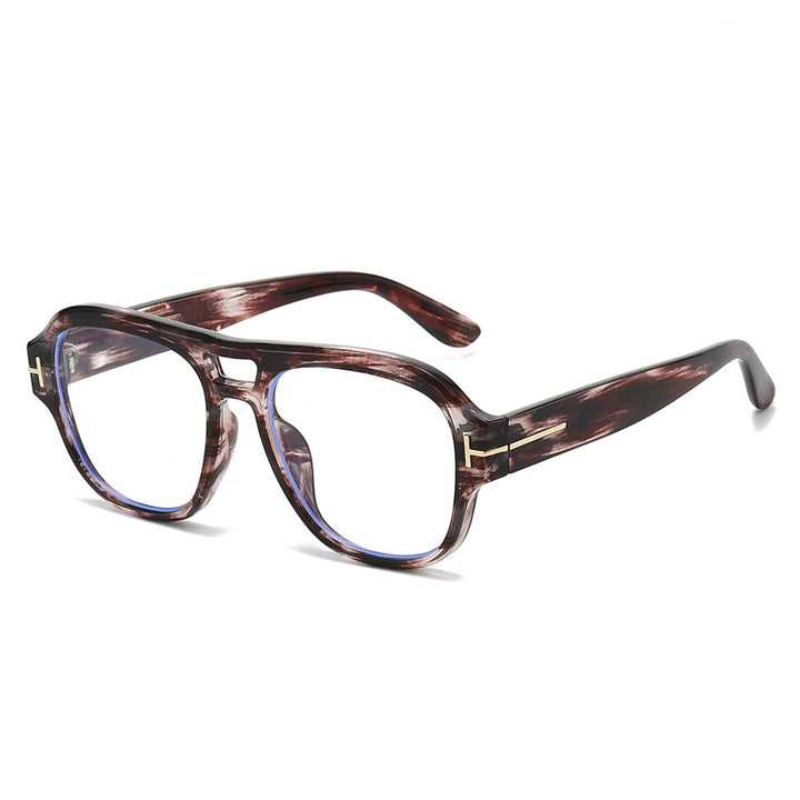 Modebewusste quadratische Sonnenbrille Karnz
