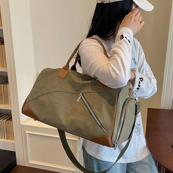 Vielseitige Canvas Reis Duffel Tasche Karnz