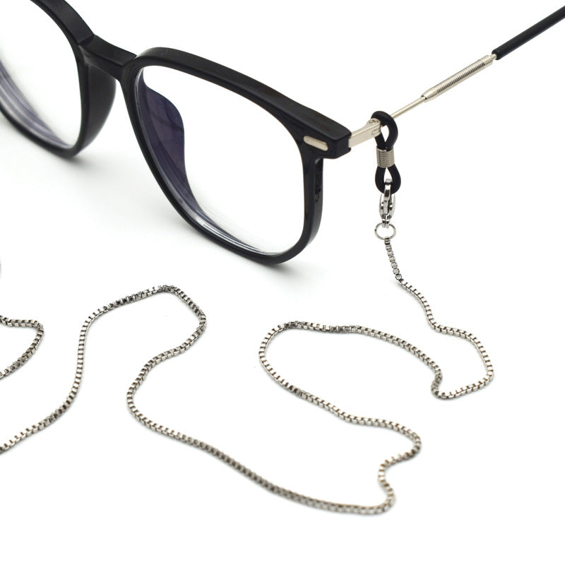 Premium Metall Brillen Kette Karnz