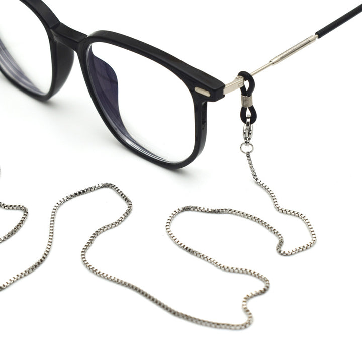 Premium Metall Brillen Kette Karnz
