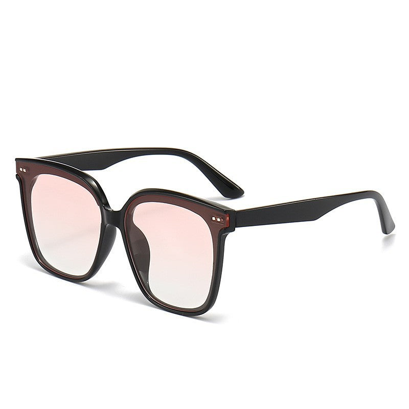 Oversized Geometrischer Rahmen Sonnenbrillen