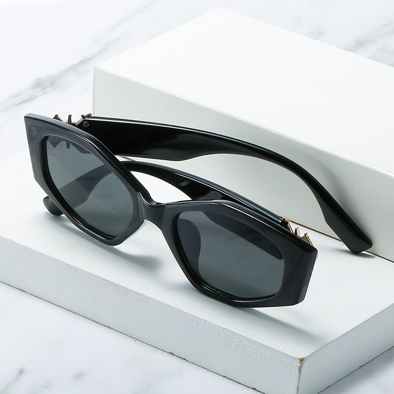 Statement Hexagonale Rahmen Sonnenbrille Karnz 1787812354