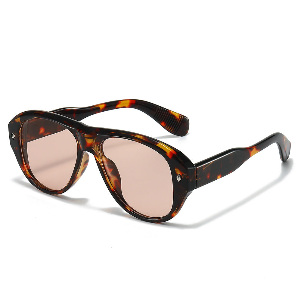 Vintage-inspirierte übergroße Cateye-Sonnenbrille Karnz