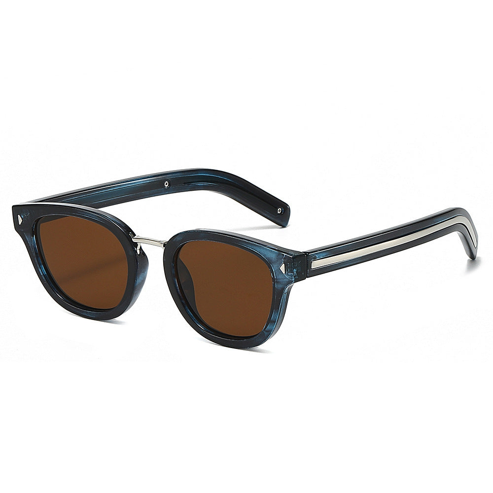 Klassische Oversized Katzenaugen-Sonnenbrille Karnz