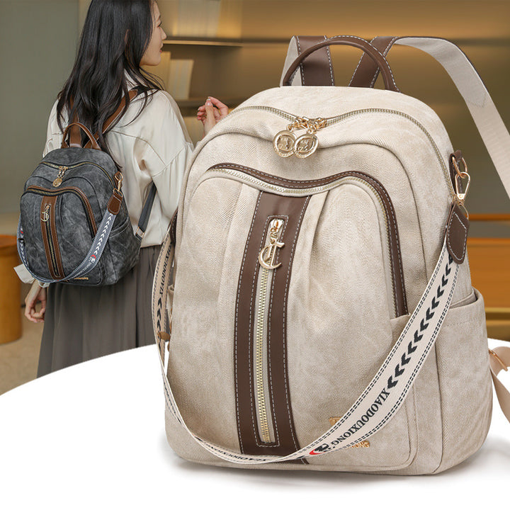 Vintage Leder Rucksack Karnz