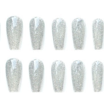 Glamouröses Full-Coverage Glitzer Press-On Nagelset