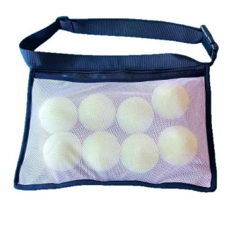 Unisex Tragetasche für Sportbälle mit Netzoberfläche und verstellbarem Trageriemen Karnz