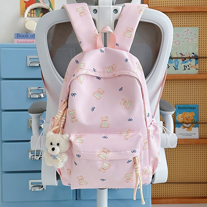 Süßer Bärenprint Rucksack