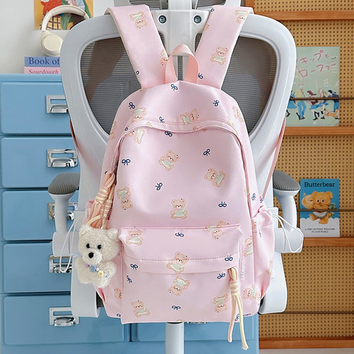 Süßer Bärenprint Rucksack