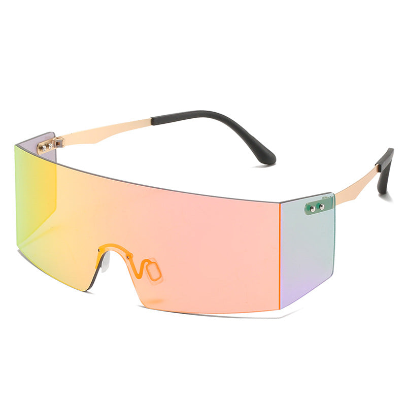 Damen Futuristische Sportsonnenbrille Karnz