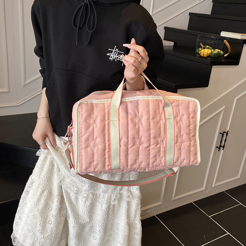Stylische gesteppt Reisetasche Karnz