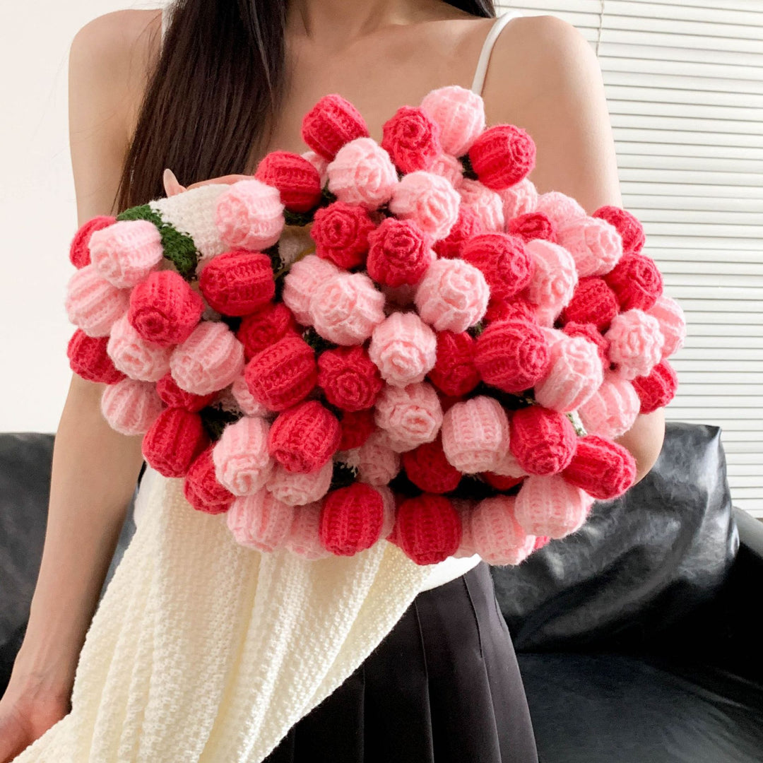 Blumen Häkelsträuße