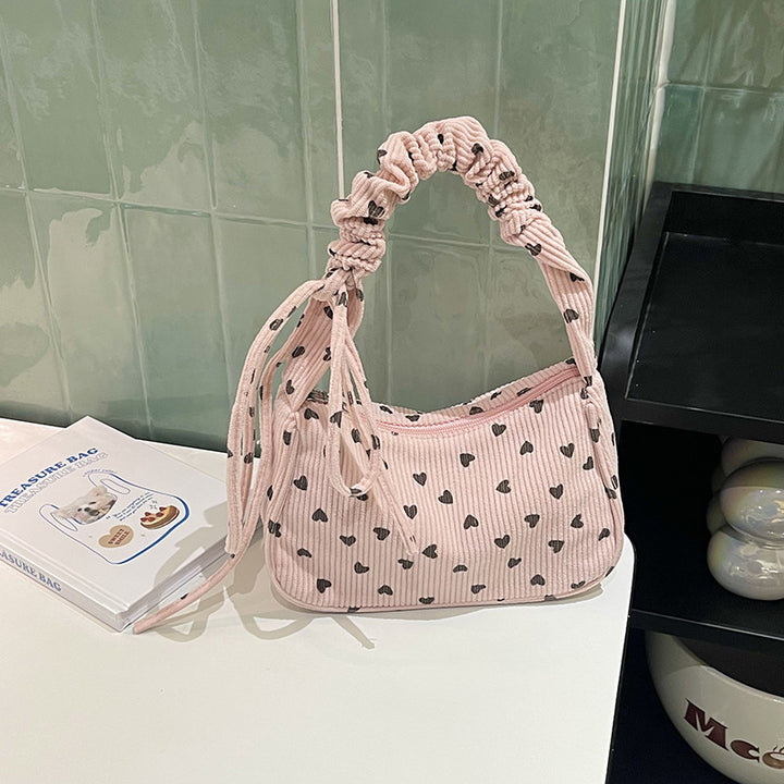 Charmante Herz-Muster Handtasche