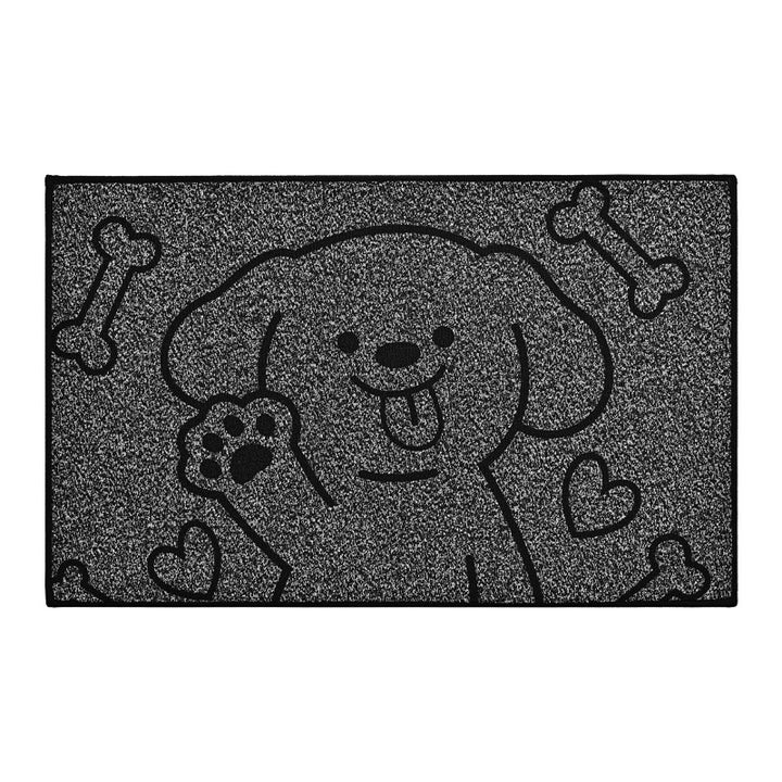 Dekorative Hundethemen-Willkommensmatte Karnz