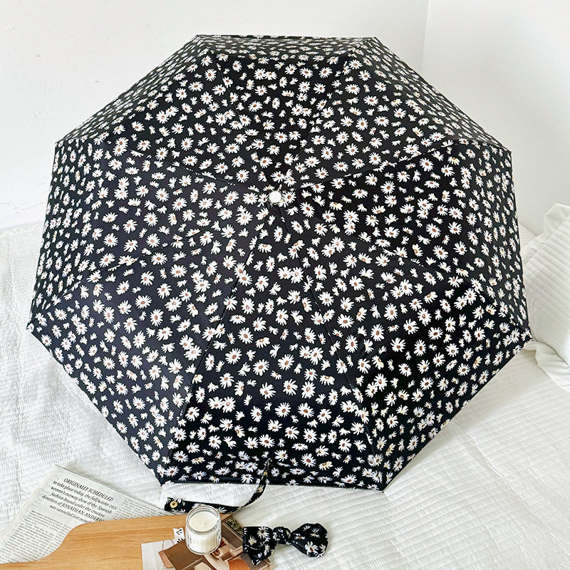 Damen Faltbare Einkaufstasche mit charmantem Blumendesign Karnz
