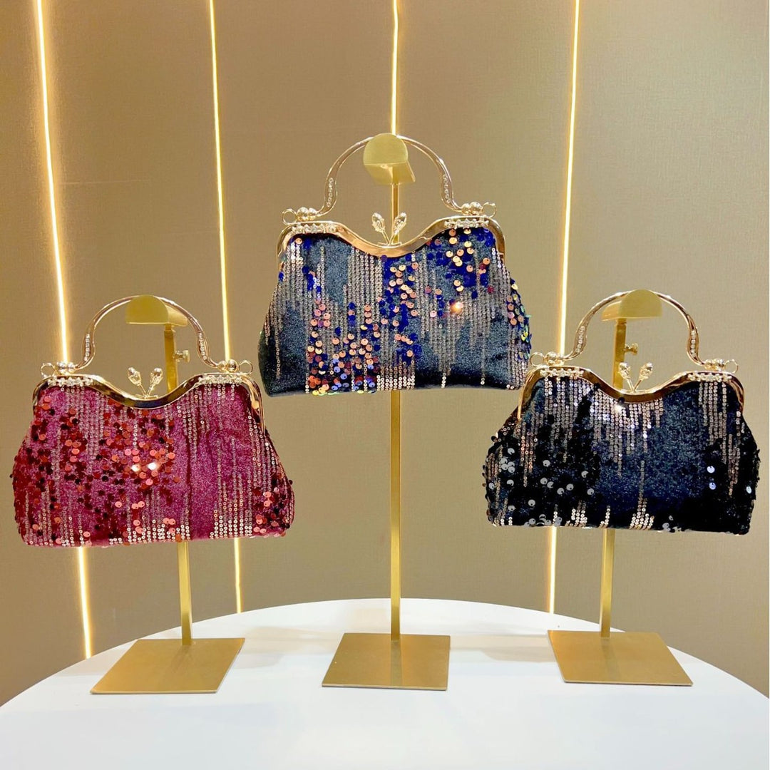 Glitzernde Abend-Handtasche