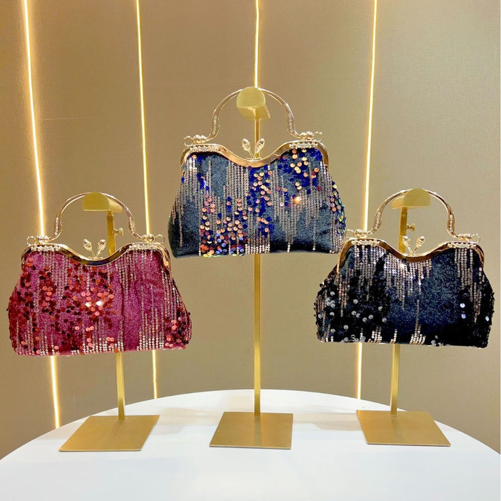 Glitzernde Abend-Handtasche