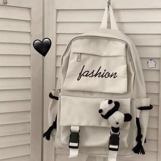 Trendige Canvas-Rucksack Karnz