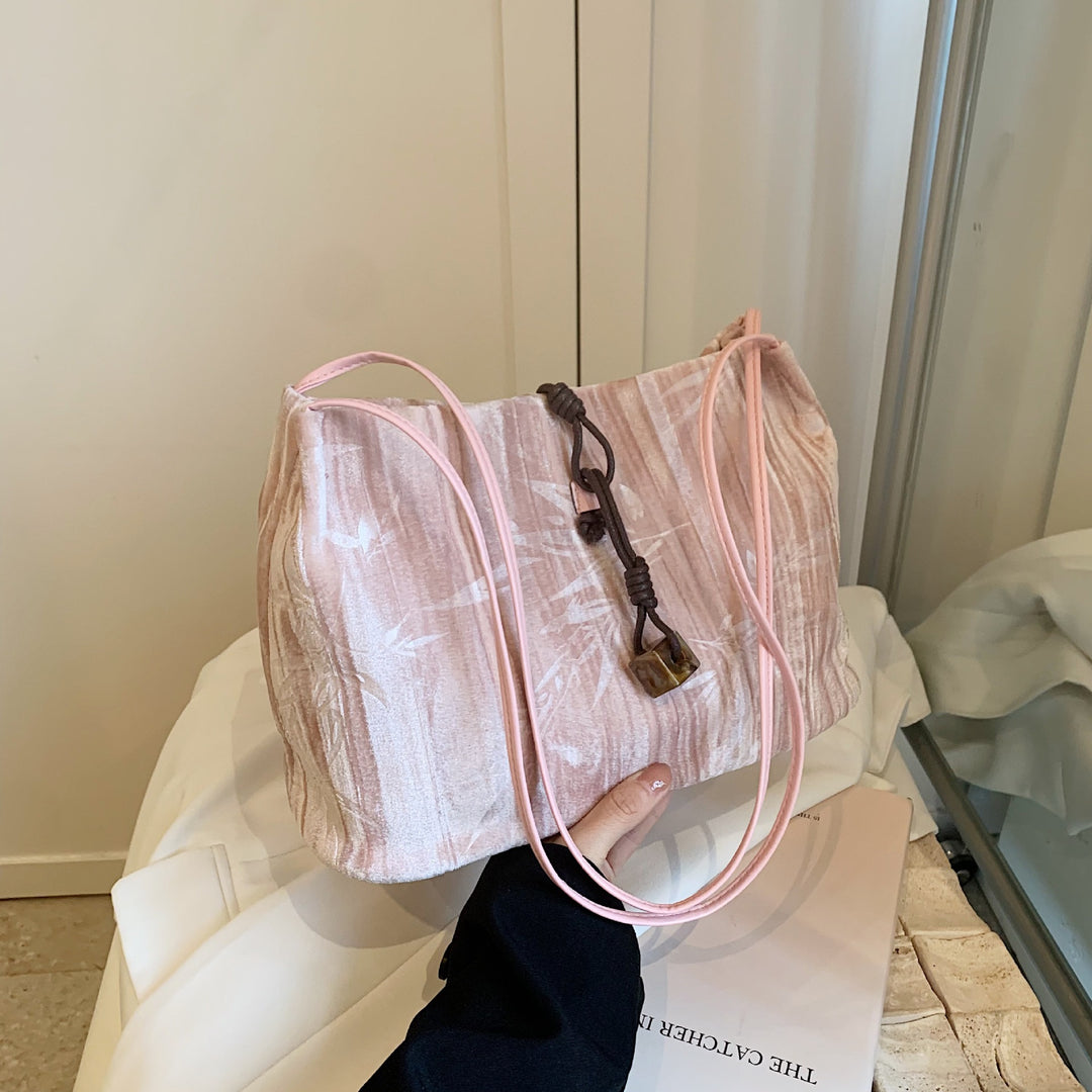 Schicke strukturierte Handtasche Karnz