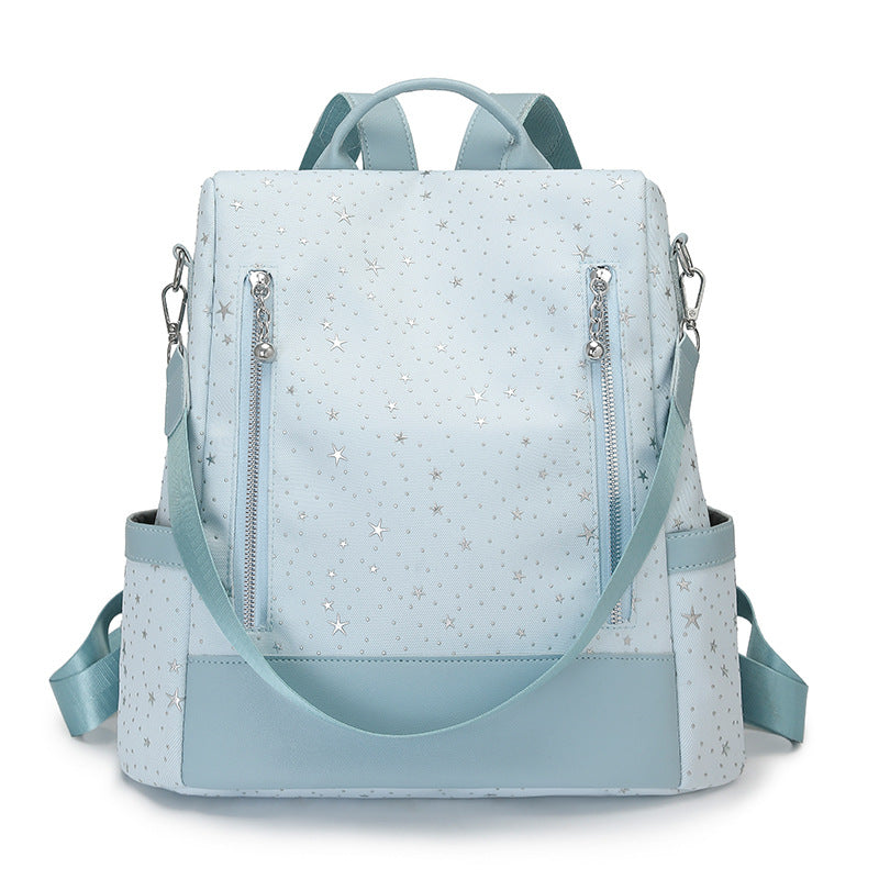 Sternmuster Multi-Taschen Rucksack Karnz