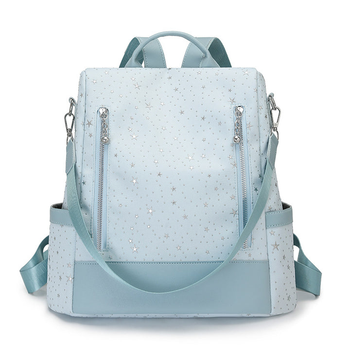 Sternmuster Multi-Taschen Rucksack Karnz
