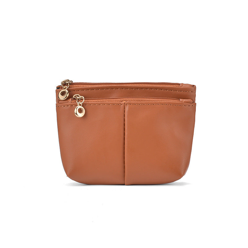 Kompakte Reißverschluss-Münztasche Karnz