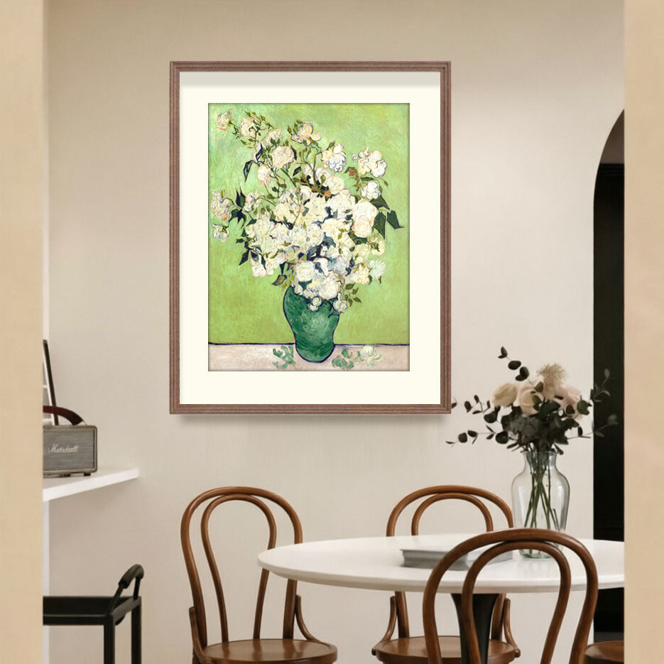 Gerahmte Florale Stilleben Wanddekoration