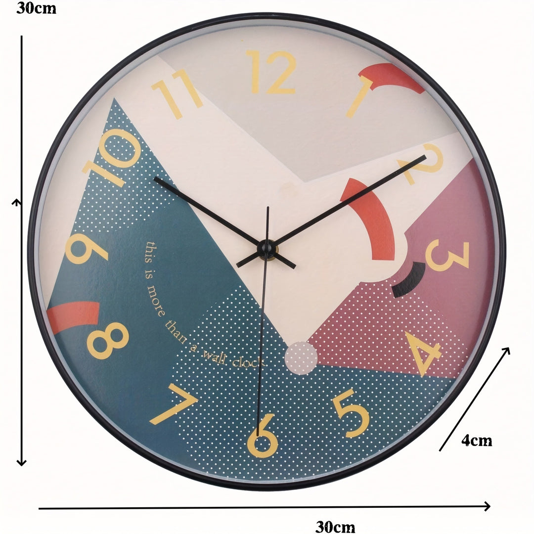 Minimalistische Wanduhr Karnz