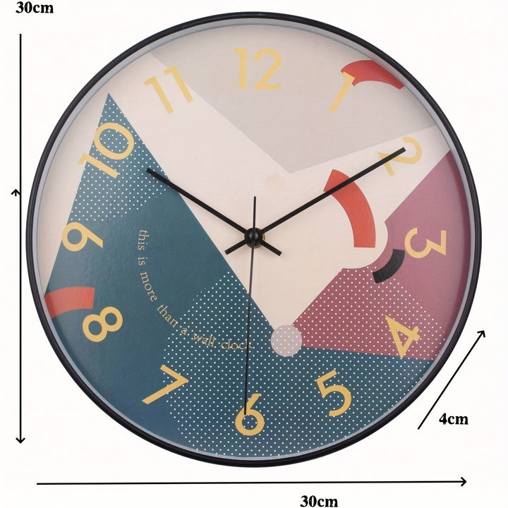 Minimalistische Wanduhr Karnz
