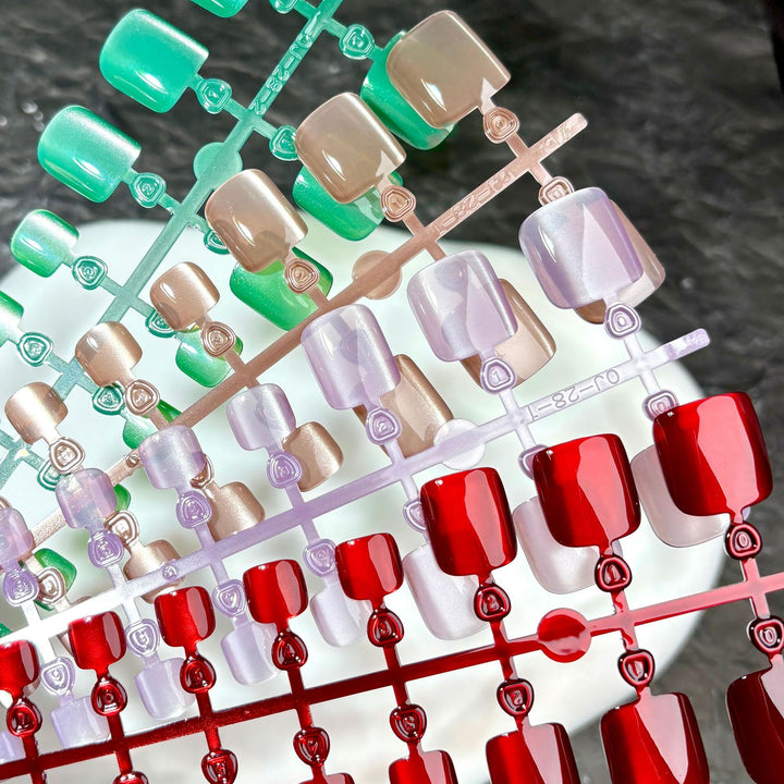 Trendige Gel Press-On Nagel Set