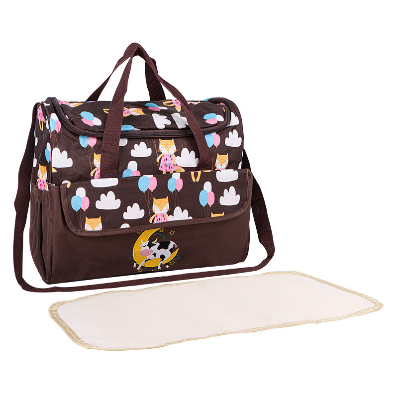 Multifunktionale Wickeltasche mit Integrierter Wickelauflage Karnz