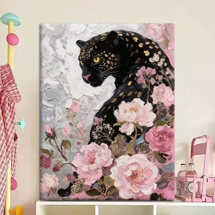 Künstlerische tierische Wandkunst auf Leinwand Karnz