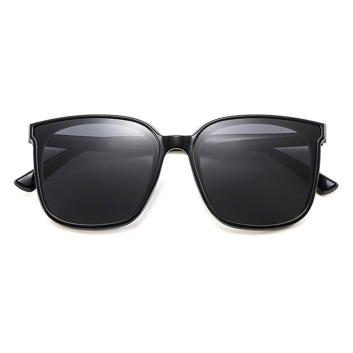Damen moderne Quadratische Sonnenbrille mit UV-Schutz und schmalen Bügeln Karnz