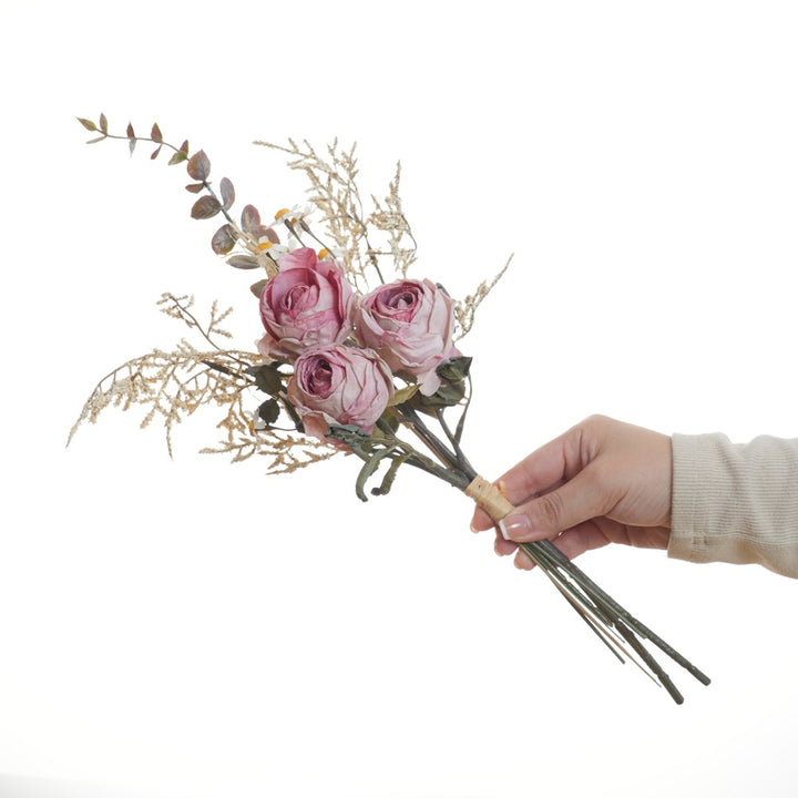 Elegante Stoff Blumenstrauß