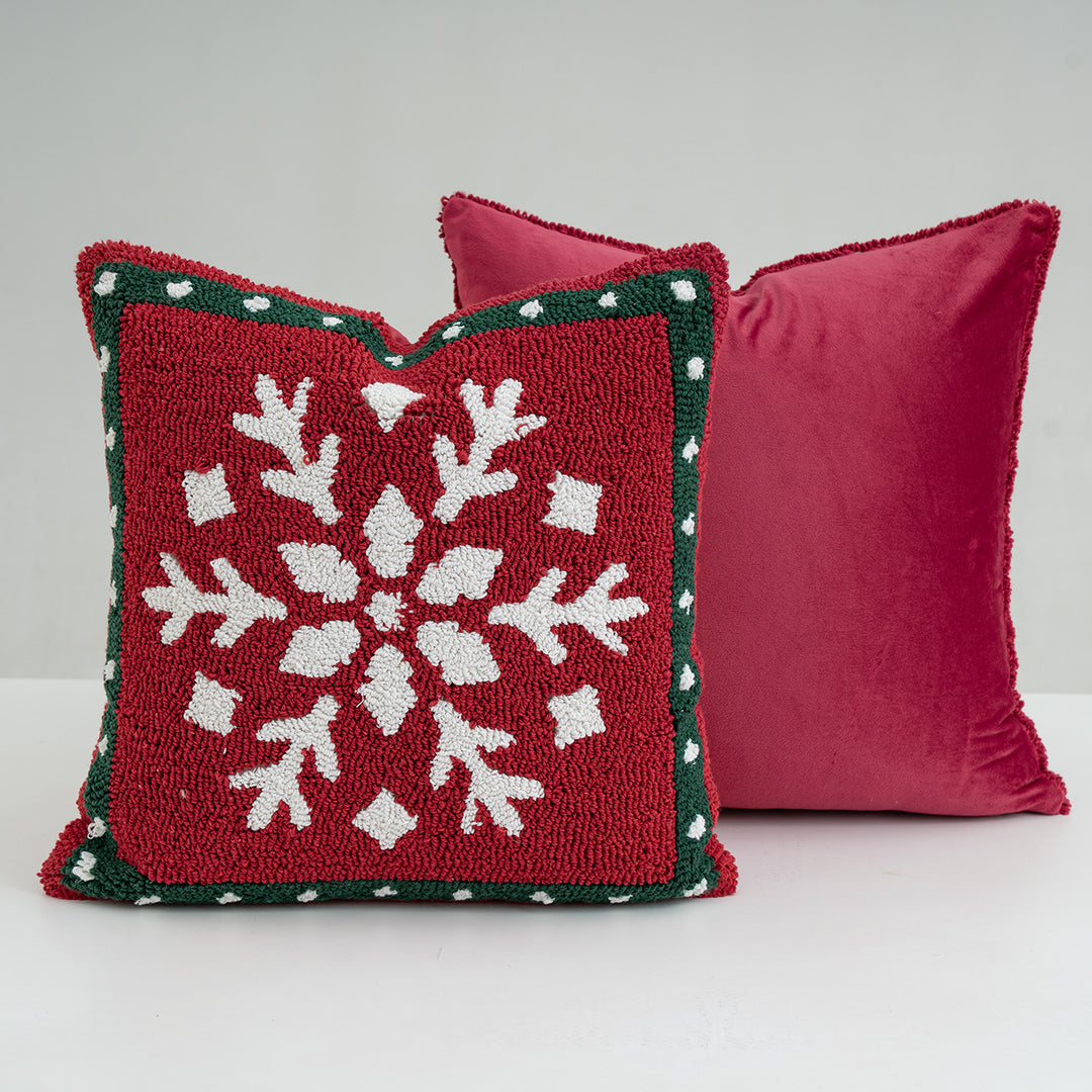 Reisekissen im Candy-Cane-Design mit ergonomischer Nackenstütze