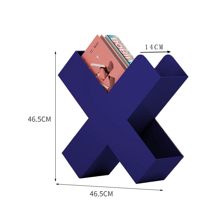 Moderner geometrischer Zeitschriftenständer