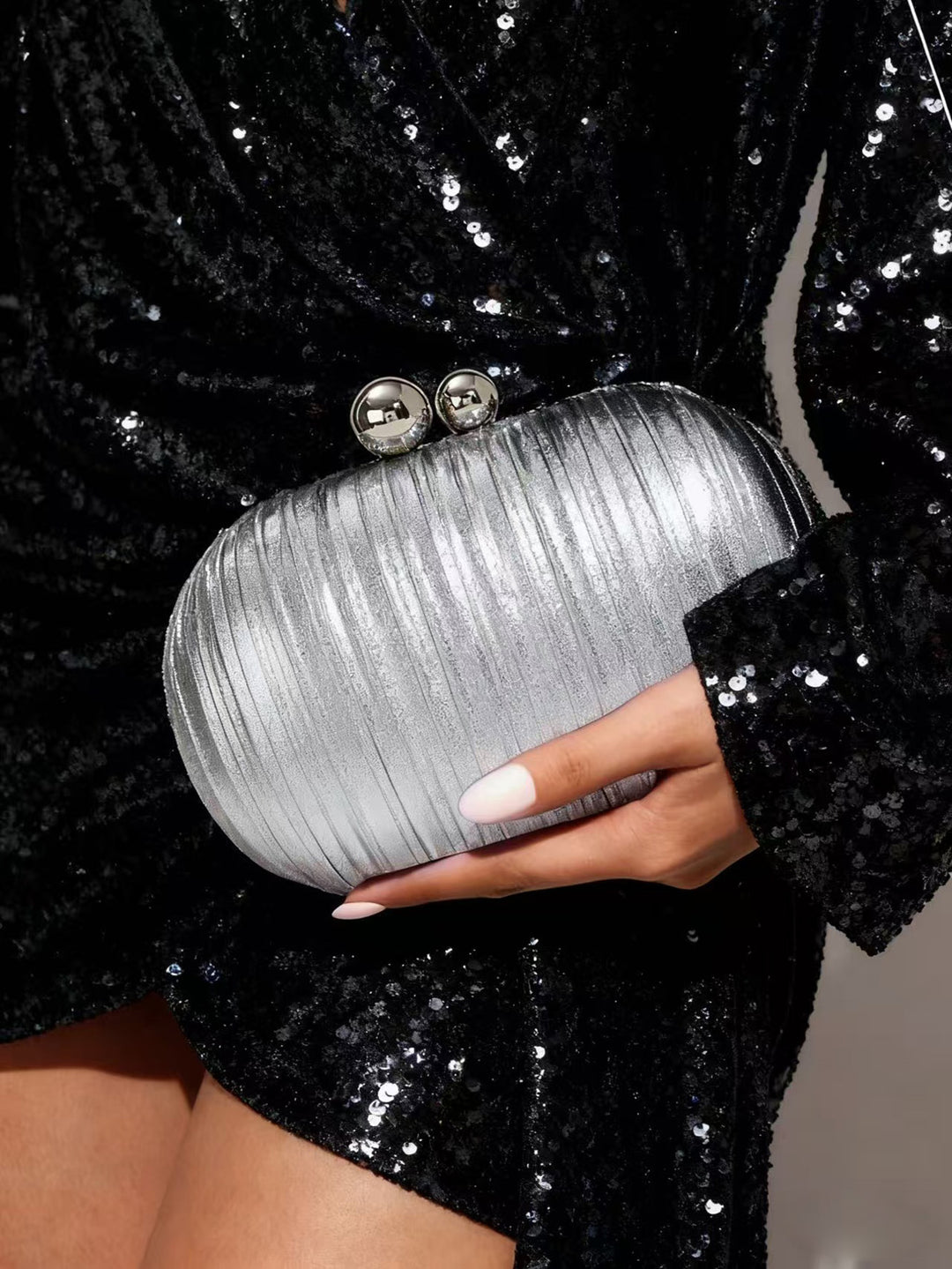 Gewebte Clutch Tasche