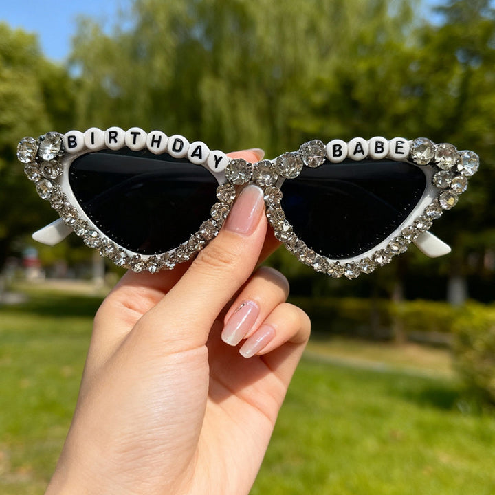 Glamouröse Katzenaugen-Sonnenbrille Karnz