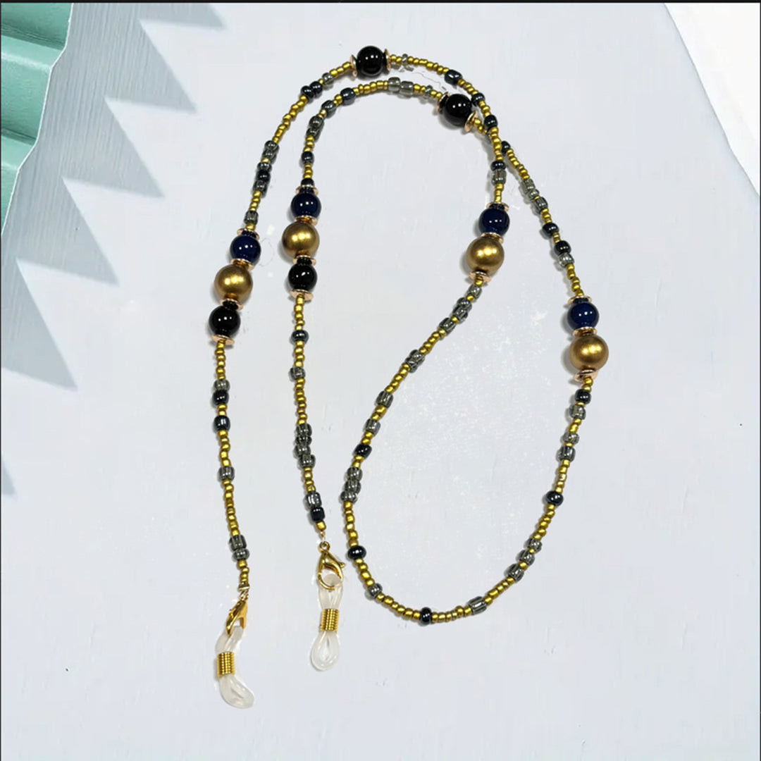 Artisan Perlen Brillen Kette Karnz